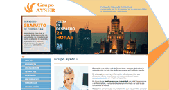 Desktop Screenshot of grupoayser.com